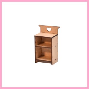 Bedside Table - Hearts