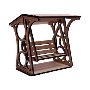 Swing Bench with Roof