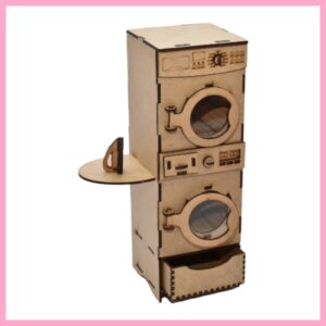 Stacked Washer Washing Dryer Machine