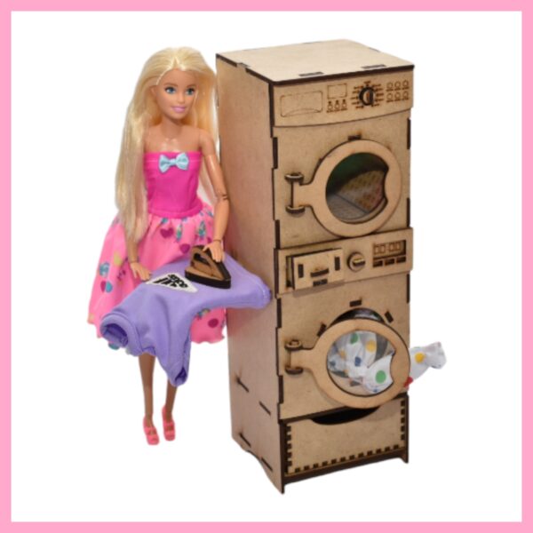 Stacked Washer Washing Dryer Machine - Image 3