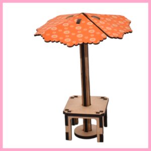Small Umbrella with Table