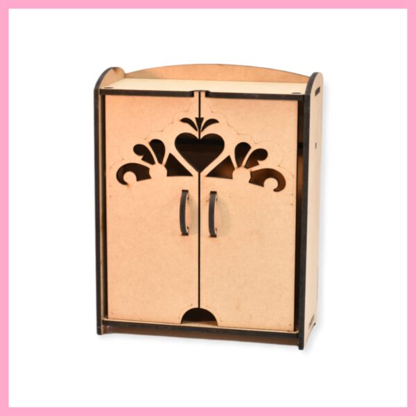 Cupboard 2Doors - Hearts