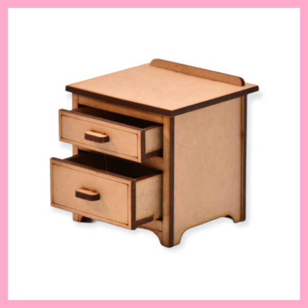 Bedside Table - Drawers - Image 2