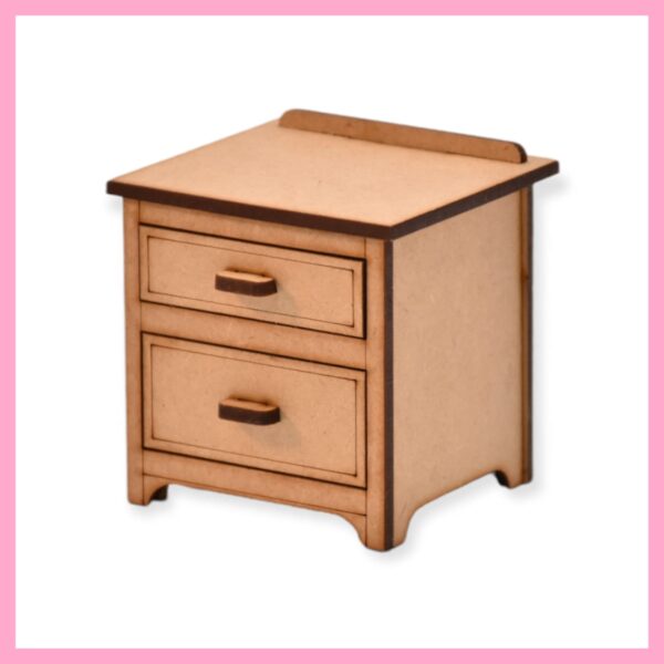 Bedside Table - Drawers