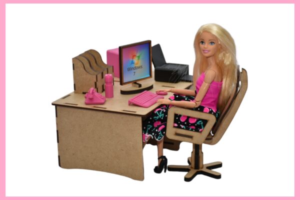 Office Desk with Chair - Image 3