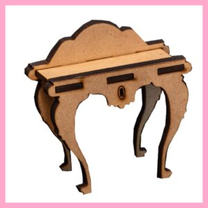 Bedside Table - Curls