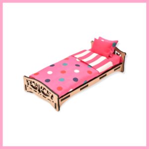 Single Bed & Bedding - Curls