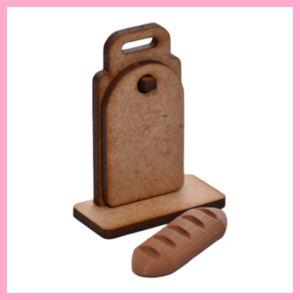 Bread Board Stand with bread - Image 2