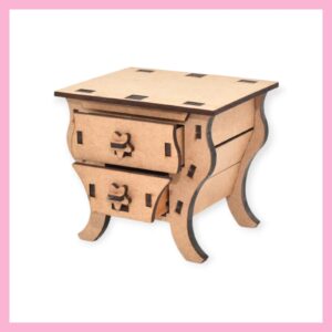 Bedside Table Vintage